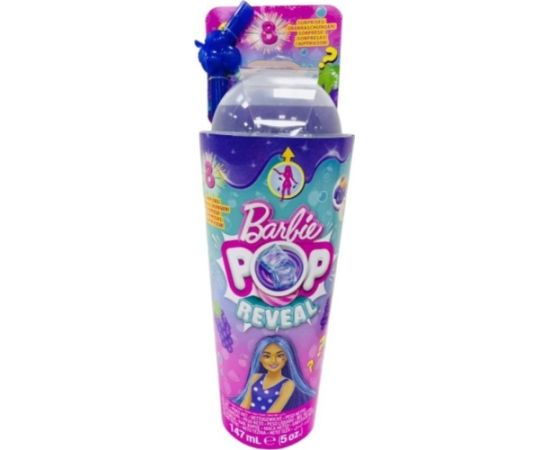 Lalka Barbie Mattel Pop Reveal z serii Fruit winogronowy sok HNW40 HNW44