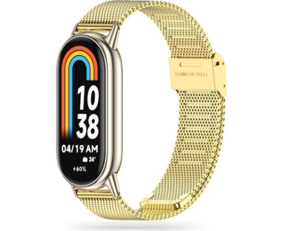 Tech-Protect watch strap MilaneseBand Xiaomi Smart Band 8, gold