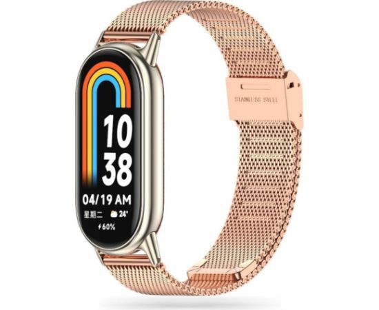 Tech-Protect ремешок для часов MilaneseBand Xiaomi Smart Band 8, rose gold