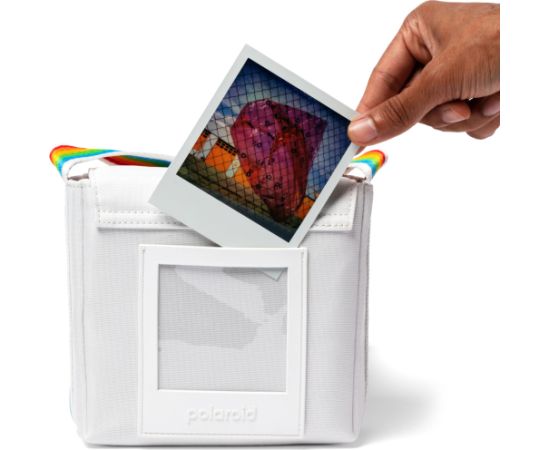 Polaroid Now camera bag, white