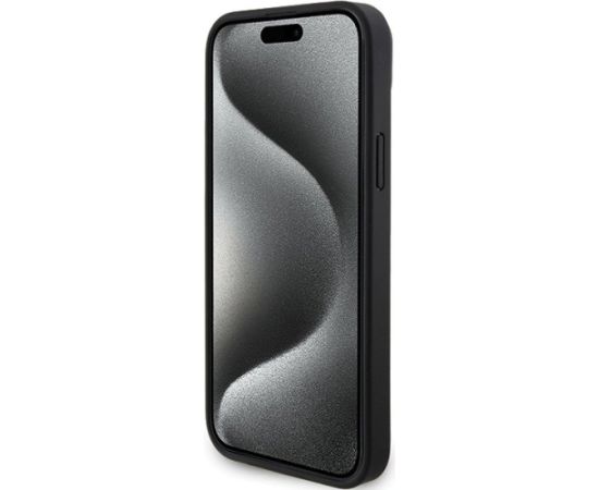 3MK Mercedes Smooth Leather MagSafe Back Case Aizsargapvalks Priekš Apple iPhone 15 Plus