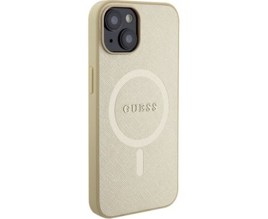 Guess Saffiano MagSafe Back Case Защитный Чехол для Apple iPhone 15