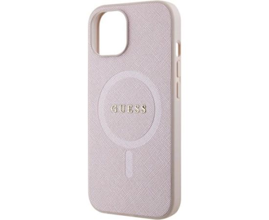 Guess Saffiano MagSafe Back Case Защитный Чехол для Apple iPhone 15 Plus