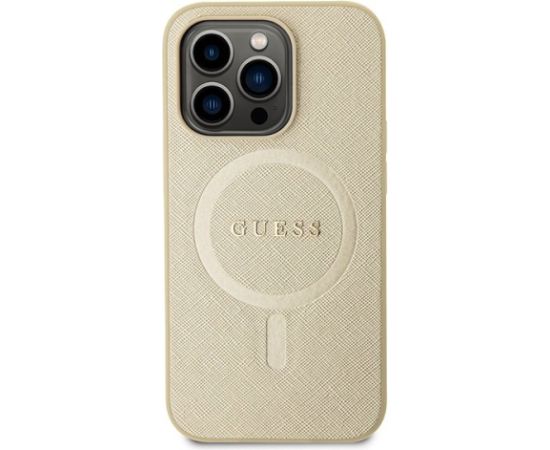 Guess Saffiano MagSafe Back Case Защитный Чехол для Apple iPhone 15 Pro Max