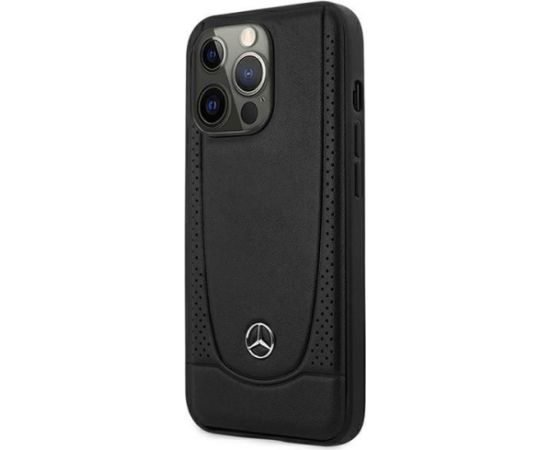 3MK Mercedes Leather Urban Back Case Защитный Чехол для Apple iPhone 15 Pro