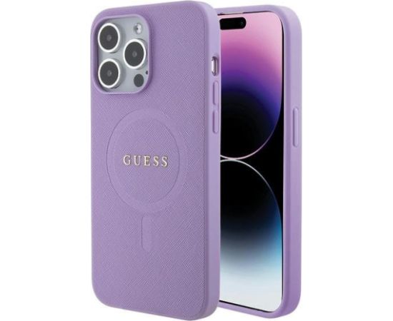 Guess Saffiano MagSafe Back Case Защитный Чехол для Apple iPhone 15 Pro Max