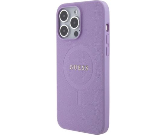 Guess Saffiano MagSafe Back Case Защитный Чехол для Apple iPhone 15 Pro Max