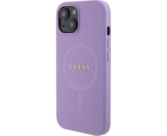 Guess Saffiano MagSafe Back Case Защитный Чехол для Apple iPhone 15