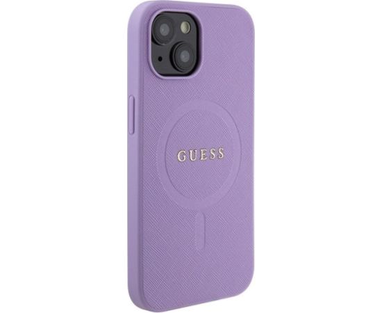 Guess Saffiano MagSafe Back Case Защитный Чехол для Apple iPhone 15