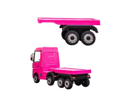 Lean Cars Mercedes Actros Truck With HL358 Pink Semitrailer