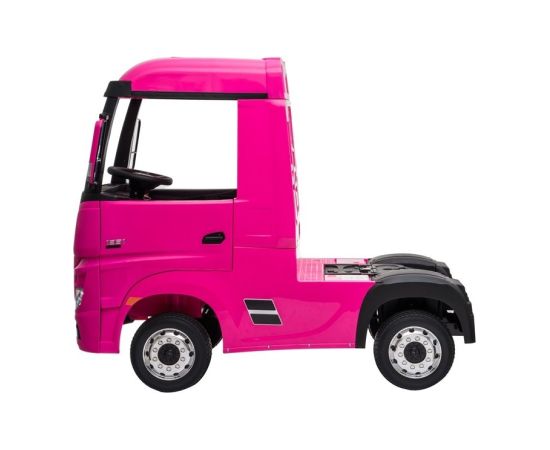 Lean Cars Battery-powered car Mercedes Actros Pink 4x4