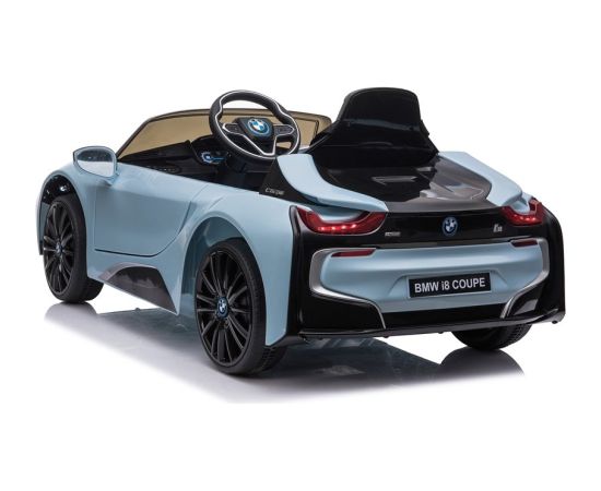 Lean Cars Bērnu vienvietīgs elektromobilis "BMW I8", zils