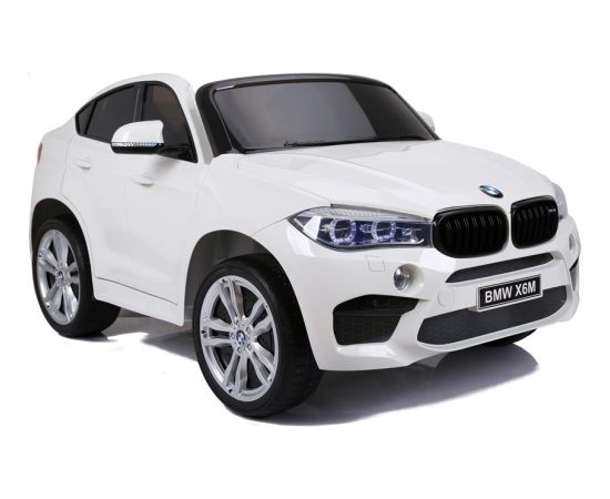 Lean Cars NEW BMW X6M White - Electric Ride On Vehicle