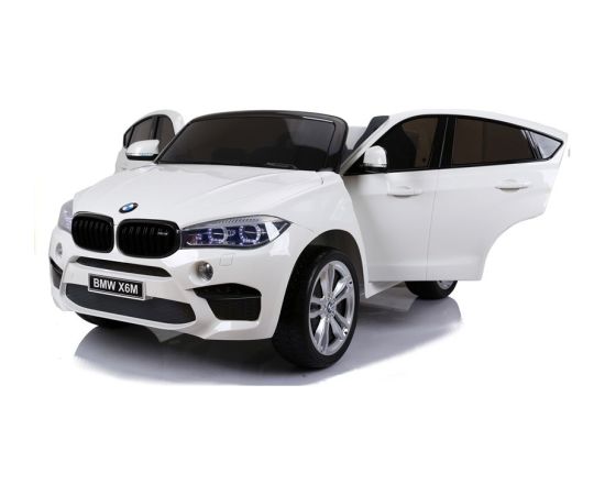 Lean Cars NEW BMW X6M White - Electric Ride On Vehicle