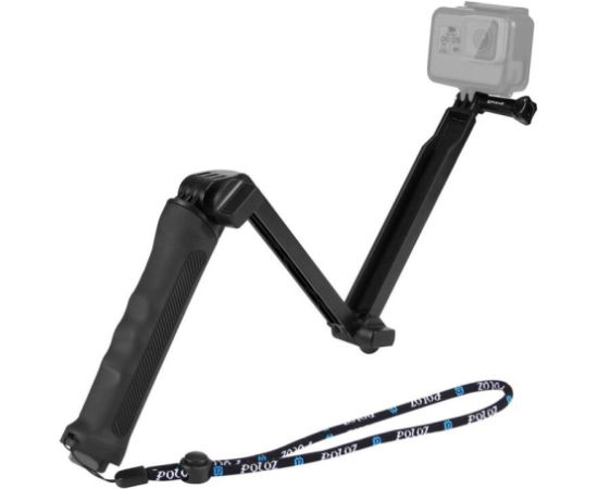 Puluz Folding Stick Selfie Stick/Tripod PU202 black Selfie - Stick nūjas