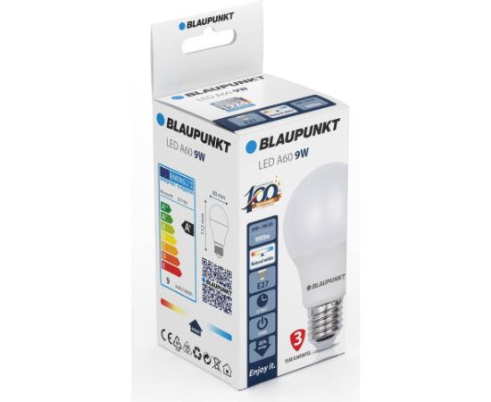 Blaupunkt LED лампа E27 A60 900lm 9W 4000K