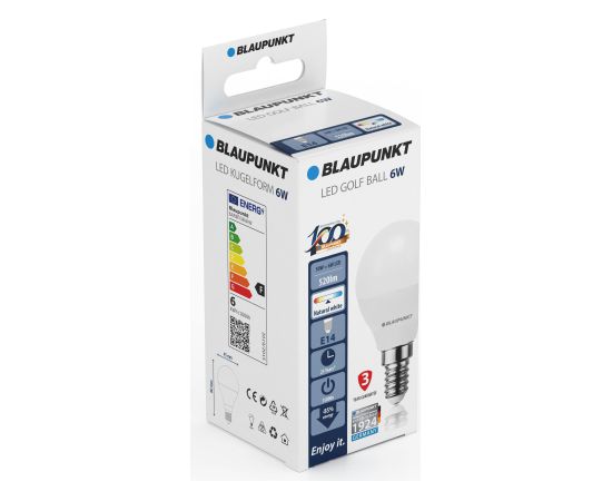 Blaupunkt LED lamp E14 600lm 6W 4000K