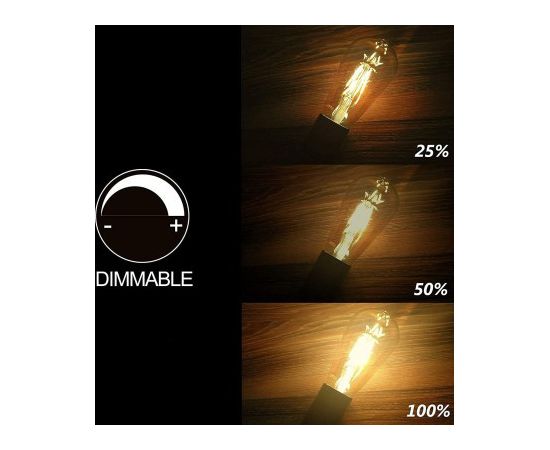 Blaupunkt LED лампа E27 ST64 8W Dimmer, amber