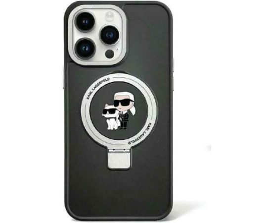 Karl Lagerfeld Ring Stand Karl&Choupettte MagSafe Back Case Защитный Чехол для Apple iPhone 15 Plus