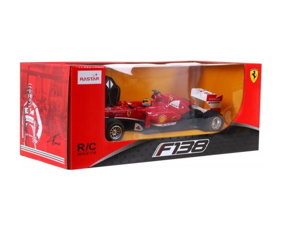 Rastar Автомобиль Ferrari F1 с радиоуправлением 1:18 / 2,4 ГГц / 2WD / красный