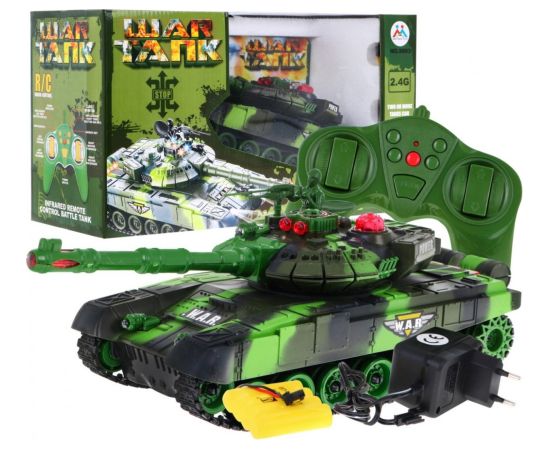 RoGer R/C Tanks Camouflage Rotaļu Mašīna 2.4 GHz