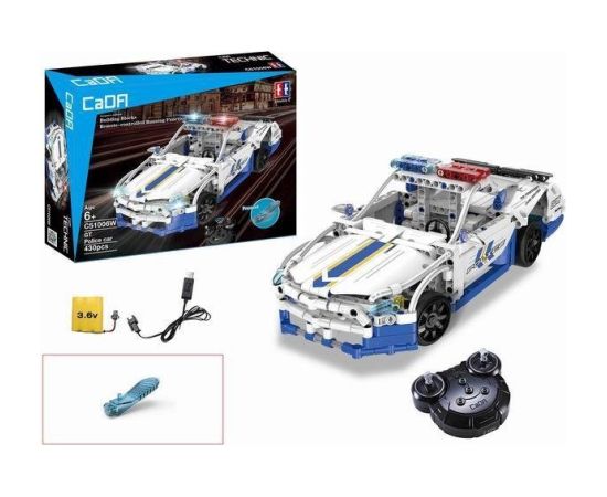 CaDa C51006W R/C Полиция Игрушечная Машина Конструктор 430 деталей