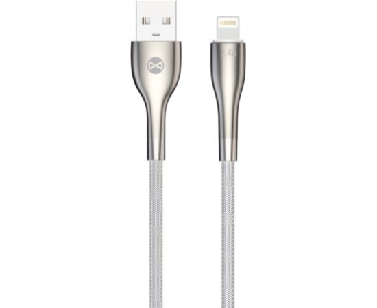 Forever Sleek Kabelis USB / Lightning 1,0 m / 2.4A