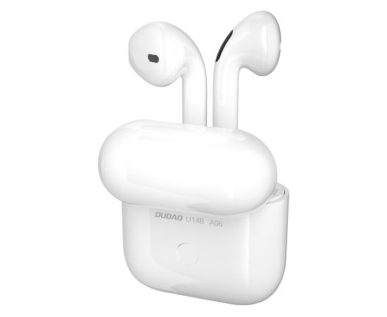 Dudao TWS In-Ear Wireless Bluetooth Earphones (U14B-White)