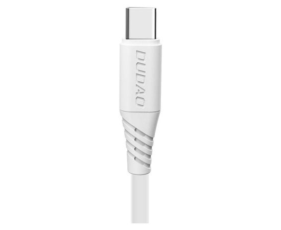 Dudao USB | USB Type C fasst charging data cable 5A 1m white (L2T 1m white)