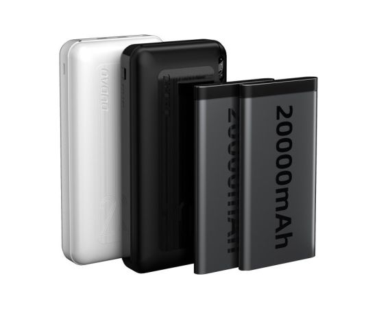 Dudao power bank 20000 mAh Power Delivery 20 W Quick Charge 3.0 2x USB | USB Type C white (K12PQ + white) Зарядные устройства