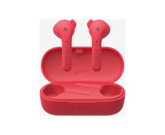 DeFunc Słuchawki Bluetooth 5.0 True Basic bezprzewodowe czerwony/red 71960