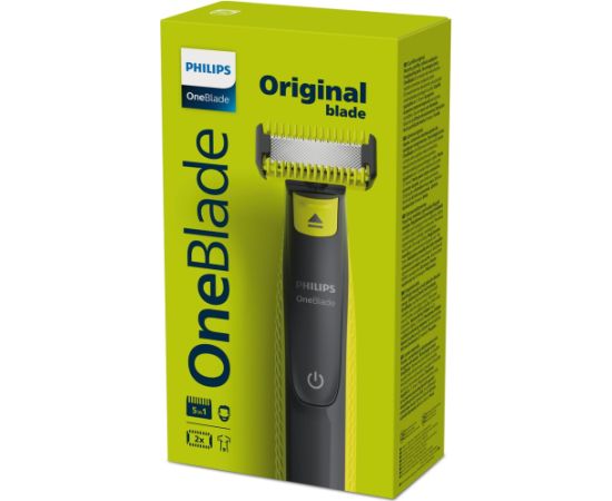 Philips Norelco OneBlade QP2821/20 men's shaver Foil shaver Trimmer Grey, Lime