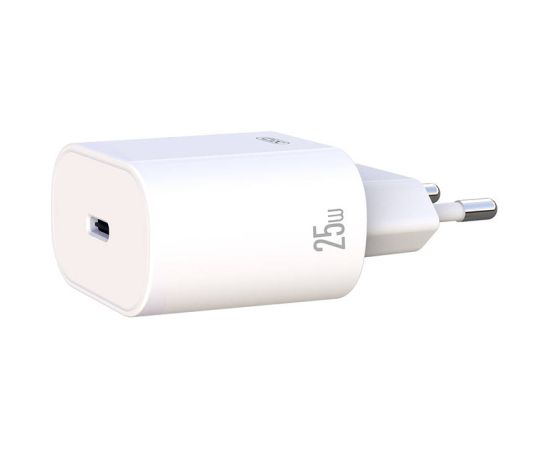 Wall Charger with + USB-C Cable XO L91EU 25W (white)