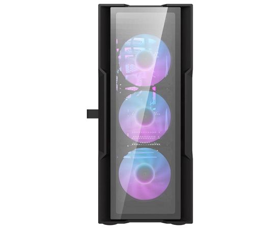 Darkflash DK431 Glass Computer Case + 4 fans (black)