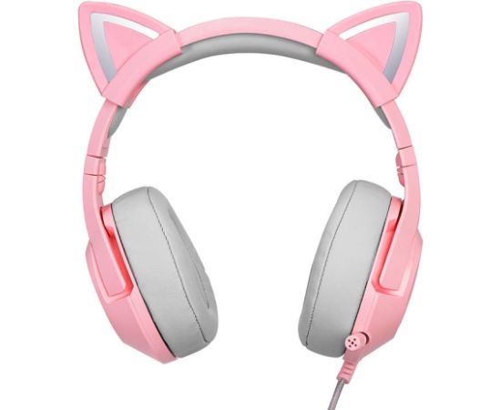 Gaming headphones ONIKUMA K9 Pink RGB