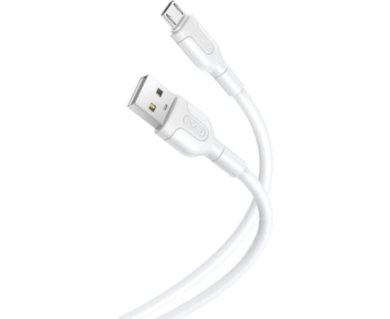 Cable USB to Micro USB XO NB212 2.1A 1m (white)