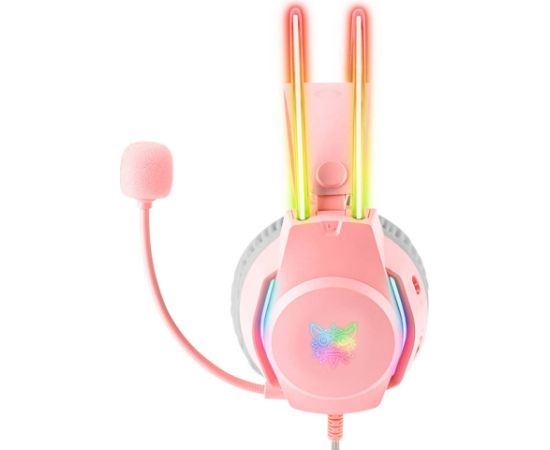 Gaming headphones ONIKUMA X26 Pink