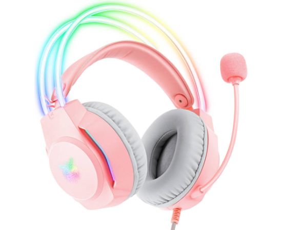 Gaming headphones ONIKUMA X26 Pink