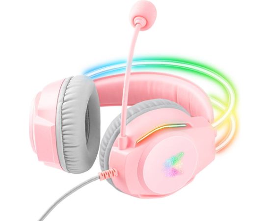 Gaming headphones ONIKUMA X26 Pink