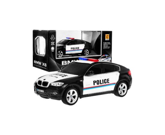 RoGer R/C BMW X6 Полицейская Игрушечная Машина  1:24 Радиоуправляемые Игрушки