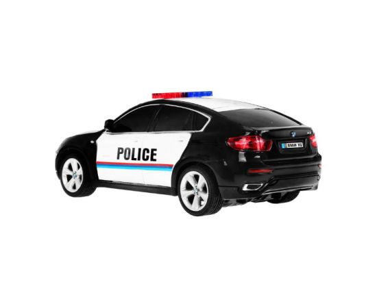 RoGer R/C BMW X6 Policija Rotaļu Mašīna  1:24