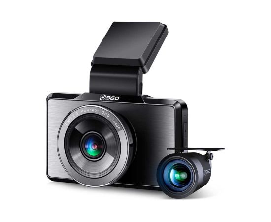 360 G500H Видео Регистратор Передняя + задняя камера 1440p / GPS