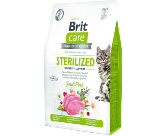 BRIT Care Grain-Free Sterilized Immunity - dry cat food - 7 kg