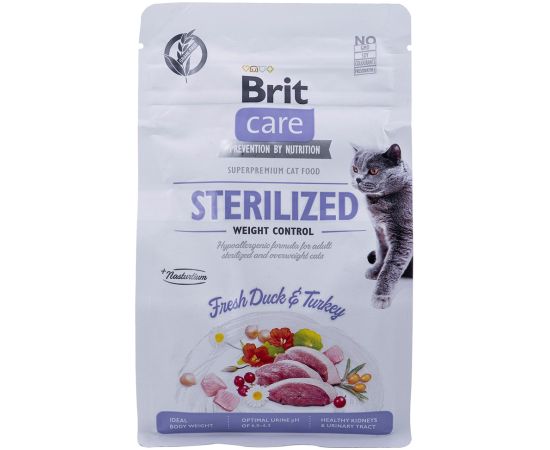 BRIT Care Grain-Free Sterilized Weight Control  - dry cat food - 400 g