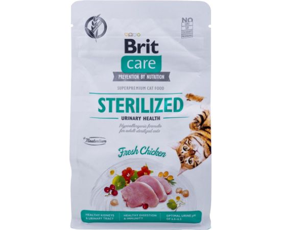 BRIT Care Grain-Free Sterilized Urinary - dry cat food - 400 g