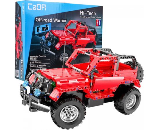 CaDa C51001W R/C Внедорожная Игрушечная Машина  Конструктор 531 Деталь