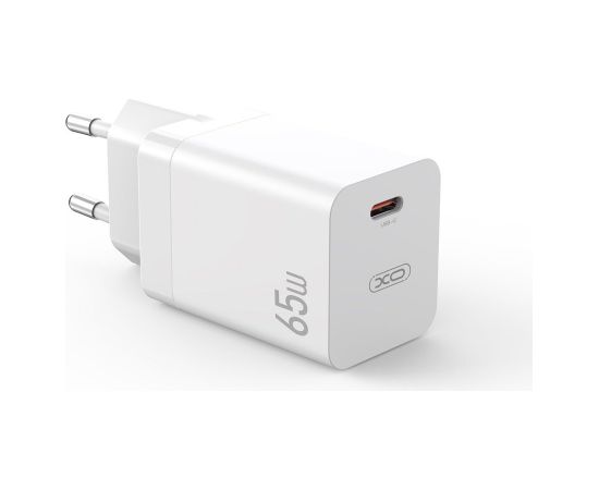 XO CE10 Зарядное устройство PD / 65 Вт / 1x USB-C / USB-C кабель Lightning