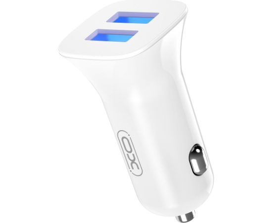 XO TZ10 Auto lādētājs 2x USB / 2,4A + USB-C kabelis