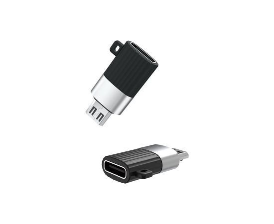 XO NB149-C Aдаптер USB-C - microUSB