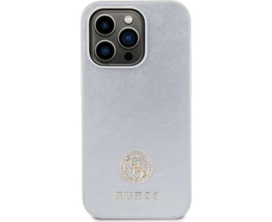 Guess Strass Metal Logo Back Case Защитный Чехол для Apple iPhone 15 Pro Max